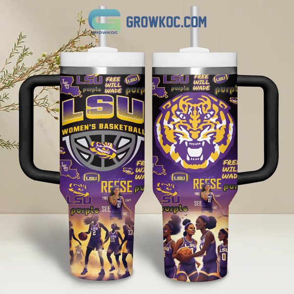 LSU Tigers Women’s Basketball Purple 40oz Tumbler