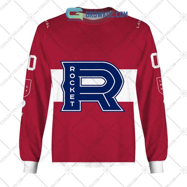Laval Rocket AHL Color Home Jersey Personalized Hoodie T Shirt