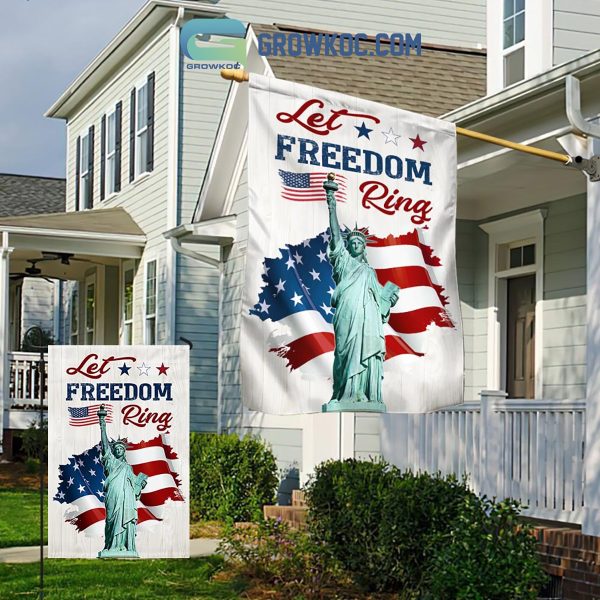 Let Freedom Ring 4th Of July Flag