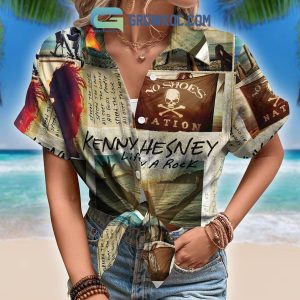 Kenny Chesney The Sun The Sand And A Drink In My Hand Fleece Pajamas Set
