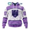 Florida Panthers Lavender Fight Cancer Personalized Hoodie Shirts