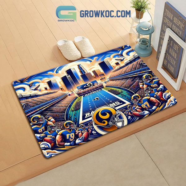 Los Angeles Rams SoFi Stadium Football Stadium Doormat