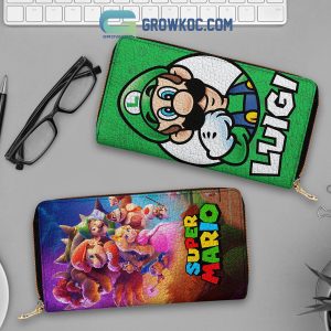 Luigi Super Mario Fan Purse Wallet