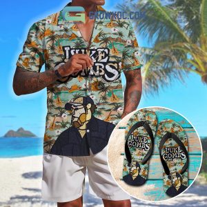 Luke Combs Hawaiian Shirts With Summer Flip Flop