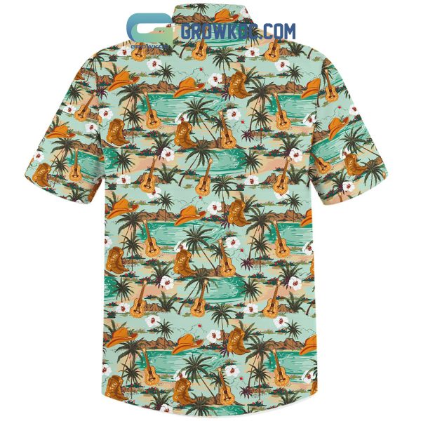 Luke Combs Hawaiian Shirts With Summer Flip Flop