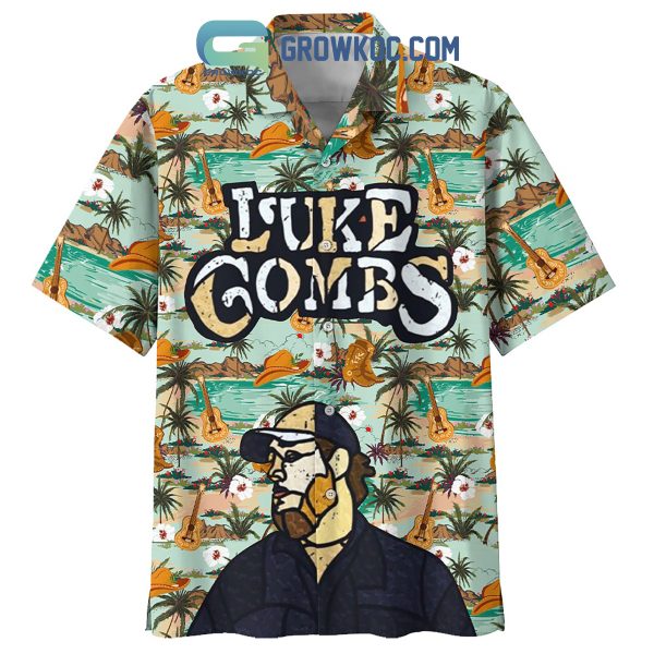 Luke Combs Hawaiian Shirts With Summer Flip Flop