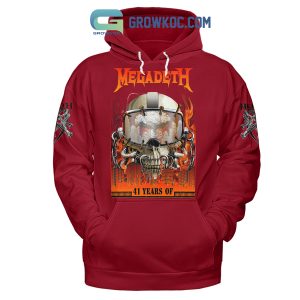 Megadeth Holy Wars Tour 2024 Fan Hoodie Shirts