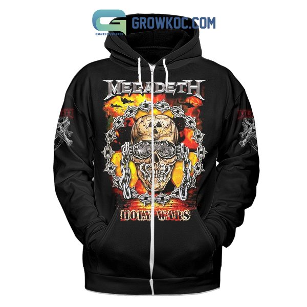 Megadeth Holly Wars Black Design Hoodie Shirts