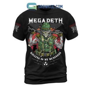 Megadeth Killing Is My Business Black Design Hoodie Shirts