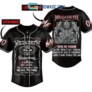 Megadeth Killing Is My Business Black Design Hoodie Shirts
