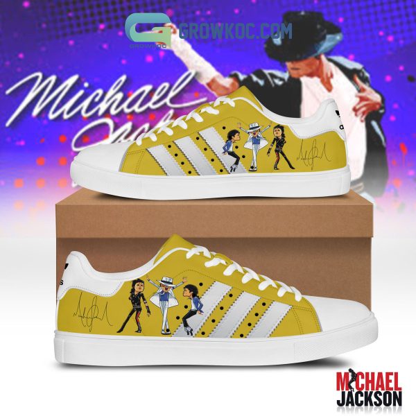 Michael Jackson Dancing Moonwalk Stan Smith Shoes