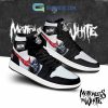 Motionless In White Fan Air Jordan 1 Shoes White Design