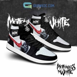 Motionless In White Fan Black Version Air Jordan 1 Shoes