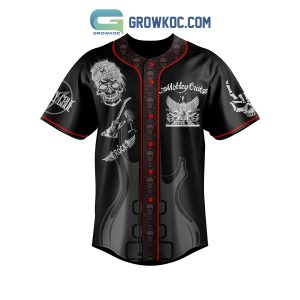 Motley Crue Heavy Metal Personalized Baseball Jersey