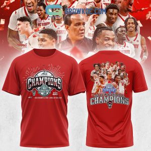 NC State Wolfpack 2024 ACC Men’s Basketball Champions Accomplish Greatness Team Hoodie Shirts