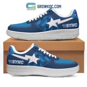 NSYNC Star No String Attached Air Force 1 Shoes
