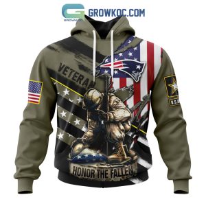 New England Patriots NFL Veterans Honor The Fallen Personalized Hoodie T Shirt