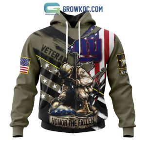 New York Giants NFL Veterans Honor The Fallen Personalized Hoodie T Shirt