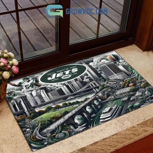 New York Jets MetLife Stadium Football Stadium Doormat