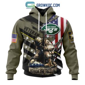 New York Jets NFL Veterans Honor The Fallen Personalized Hoodie T Shirt
