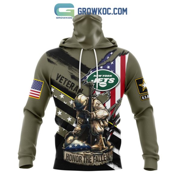 New York Jets NFL Veterans Honor The Fallen Personalized Hoodie T Shirt