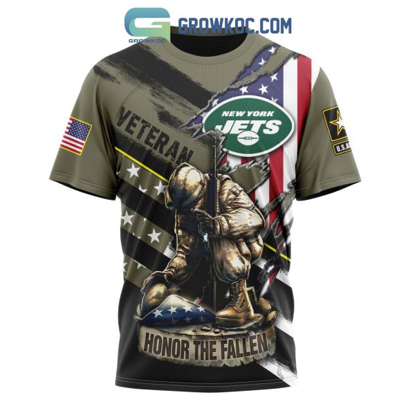 New York Jets NFL Veterans Honor The Fallen Personalized Hoodie T Shirt