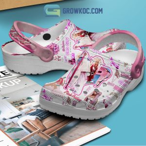 Nicki Minaj Pink Friday 2 Tour Gag City White Design Crocs Clogs