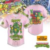 Ninja Turtles Easter Is More Fun With My Peeps Blue Personalized Baseball Jersey
