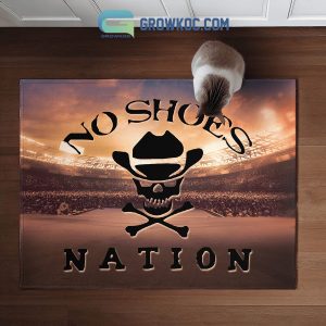 No Shoes Nation Fan Black Version Doormat