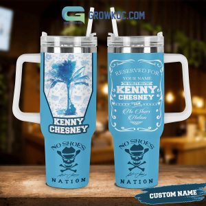 No Shoes Nation Kenny Chesney Personalized 40oz Tumbler