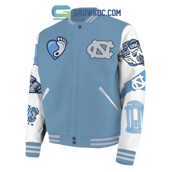 North Carolina Tar Heels UNC Est 1910 Baseball Jacket