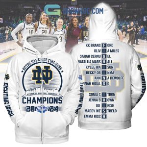 Notre Dame Fighting Irish ACC Champions 2024 Hoodie Shirts White Version