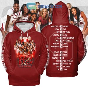 Oklahoma Sooners Back 2 Back Big 12 Champions Women’s Basketball Hoodie T Shirt
