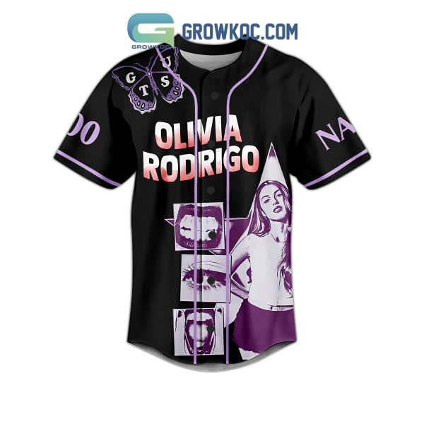 Olivia Rodrigo Guts World Tour Bad Idea Right Personalized Baseball Jersey
