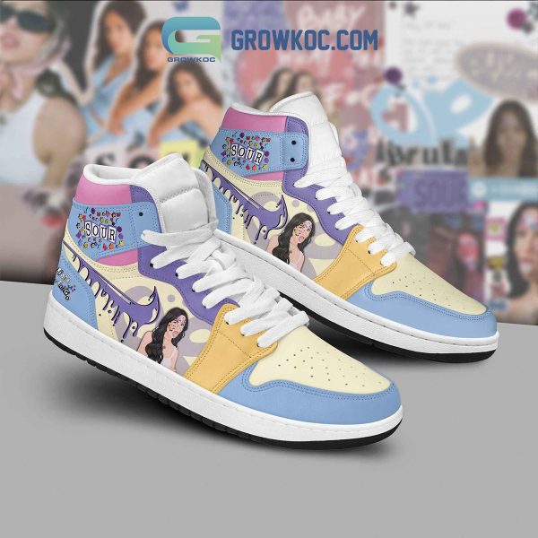 Olivia Rodrigo Sour White Lace Air Jordan 1 Shoes