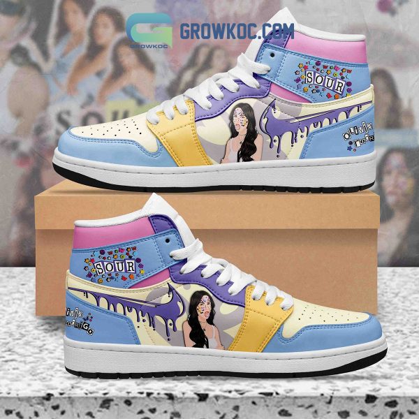 Olivia Rodrigo Sour White Lace Air Jordan 1 Shoes