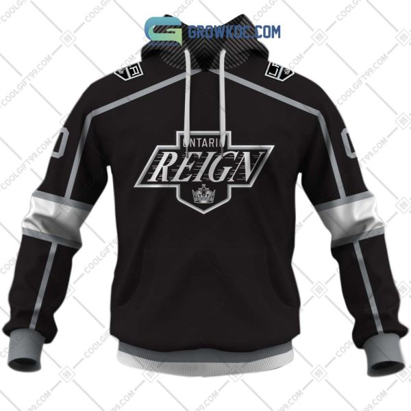 Ontario Reign AHL Color Home Jersey Personalized Hoodie T Shirt