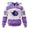 New York Rangers Lavender Fight Cancer Personalized Hoodie Shirts