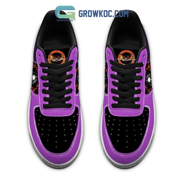 Ozzy Osbourne Black Sabbath Purple Air Force 1 Shoes