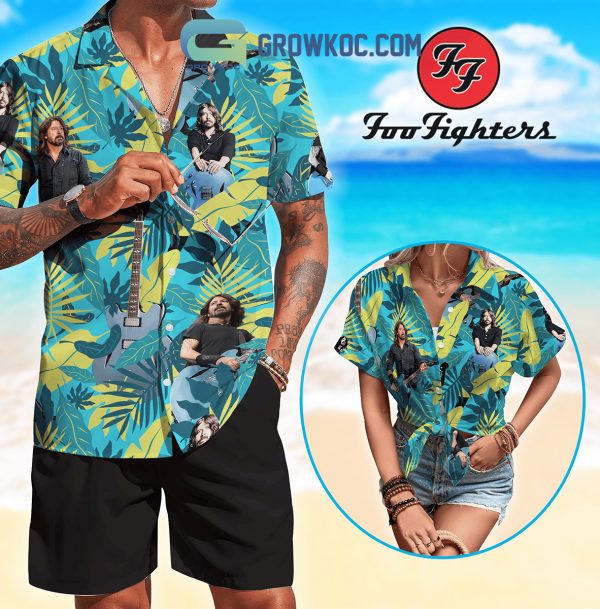 Palm Tree Coconut Monstera Foo Fighters Hibiscus Hawaiian Shirts