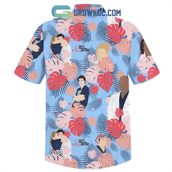 Palm Tree Coconut Monstera Grey’s Anatomy Hawaiian Shirts