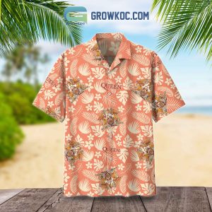 Palm Tree Coconut Queen Hawaiian Shirts