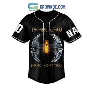 Pearl Jam Dark Matter World Tour 2024 Personalized Baseball Jersey