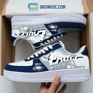 Philadelphia Eagles Team Logo Fan Air Force 1 Shoes
