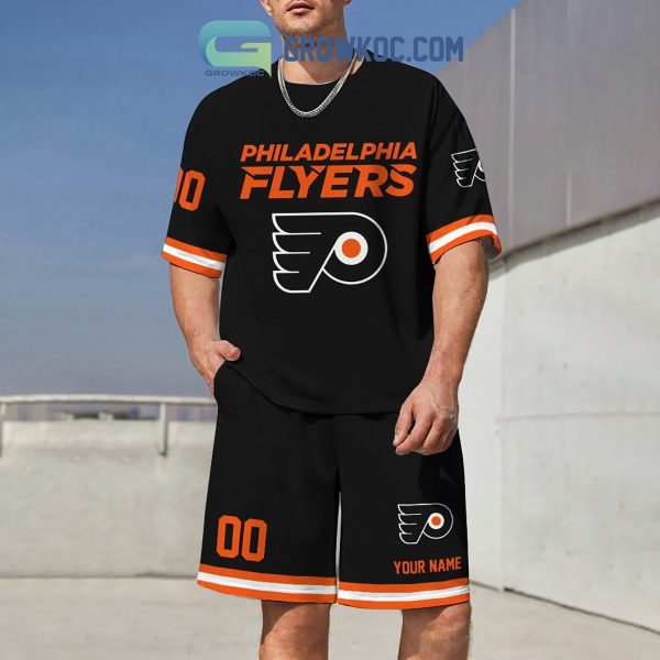 Philadelphia Flyers Fan Personalized T-Shirt And Short Pants