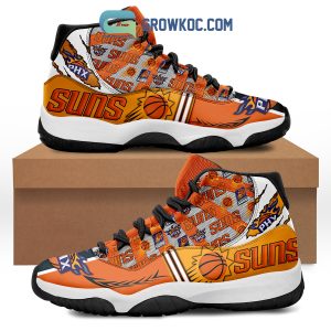 Phoenix Suns Basketball Fan Air Jordan 11 Shoes