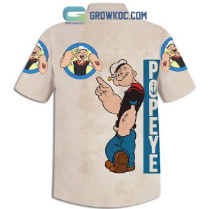 Popeye The Sailor Hawaiian Shirts With Short Set