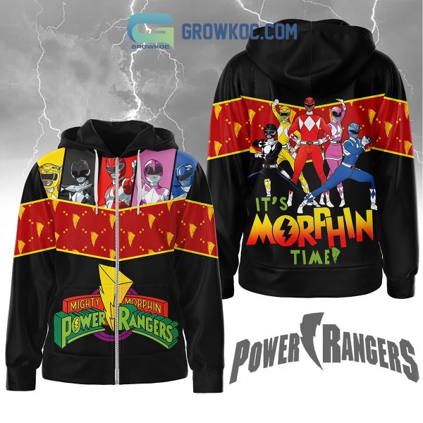 Power Rangers It’s Morphin Time Hoodie T Shirt
