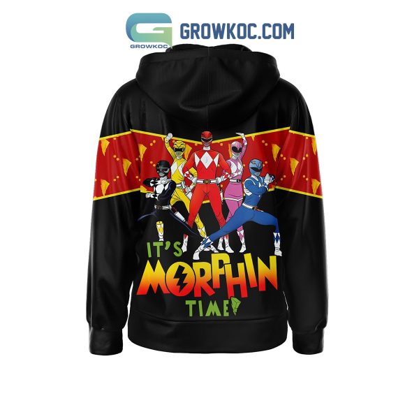 Power Rangers It’s Morphin Time Hoodie T Shirt