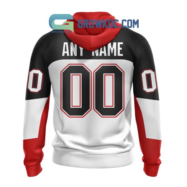 Prince George Cougars Away Jersey Personalized Hoodie Shirt